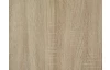 Skrinka s policami/botník Manolo 90 cm, dub sonoma/biela