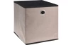 Úložný box 30x30x30 cm, béžový/hnedý