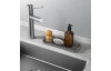 Organizér/odkvapkávač k drezu Tidy-Mat 23x9 cm, šedý