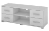 TV stolík Oskar TV, biely, 120 cm
