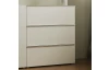 Zásuvková komoda Oreso 76 cm, biela
