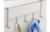 Závesná lišta na dvere Polytherm L 38 cm, strieborná mat