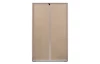 Viacúčelová šatníková skriňa / botník Oreso 76 cm, biela
