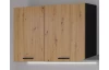 Kuchynská linka Blacky, čierna/dub artisan