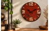 Nástenné hodiny London 30 cm, retro vintage, MDF