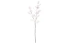 Umelá kvetina Vianočná vetva eukalyptus 73 cm, biela