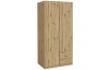 Šatníková skriňa Case, 91 cm, dub artisan