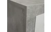 Komoda Stone 82 cm, betón/biela