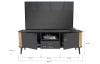 TV skrinka Pure, 138 cm, tmavě šedá/dub artisan