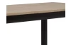 Rozkladací jedálenský stôl Denver 160x90 cm, dub sonoma/antracit