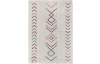 Koberec Boho Indian 80x150 cm, biely