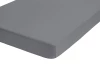Napínacie prestieradlo Jersey Castell 180x200 cm, strieborné