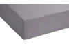 Napínacie prestieradlo Jersey Castell 180x200 cm, strieborné