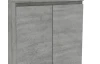 Skrinka Carlos 80 cm, šedý beton