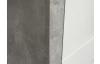 Komoda Stone 152 cm, betón/biela