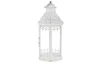 Lampáš Clara 39 cm, biely antik