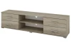 Široký TV stolík Oskar TV, dub sonoma, šírka 180 cm
