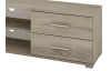 Široký TV stolík Oskar TV, dub sonoma, šírka 180 cm