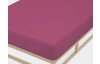 Napínacie prestieradlo Jersey Castell 180x200 cm, fialové