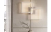 Stropné/nástenné osvetlenie LED Trail 60 cm, titanový kov