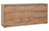 Široká komoda so zásuvkami Image 179 cm, medový dub