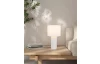 Stolná lampa Blair 36 cm, biela