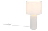 Stolná lampa Blair 36 cm, biela