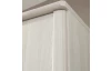 Šatníková skriňa so zrkadlom Luxor, 150 cm, polárny smrekovec