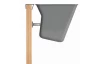 Závesný kôš na bioodpad Cleantex, šedý
