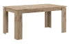 Rozkladací jedálenský stôl Titan 160x90 cm, dub nox