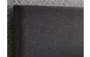 Postel boxspring Aston 140x200 cm, antracitovo šedá látka