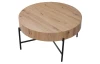 Okrúhly konferenčný stolík Antonia, 80 cm, dub artisan