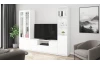 TV skrinka Carlos, biela, šírka 140 cm