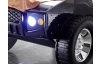 Detská posteľ Jeep 90x200 cm, čierne závodné auto