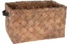 Úložný košík borovicové drevo , 35x17 cm