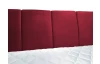 Posteľ boxspring Fresco 180x200 cm, červená látka
